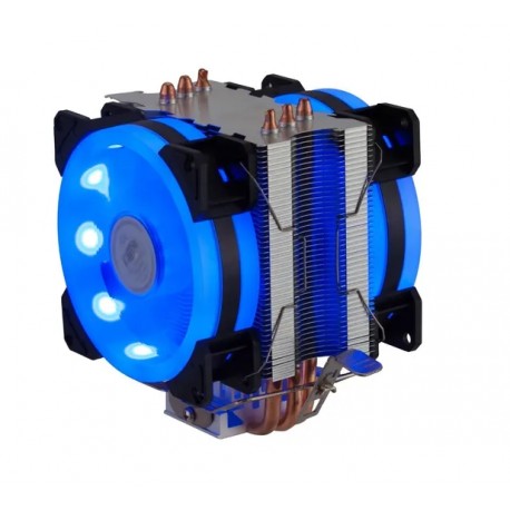 COOLER DUPLO DEX AMD FM2 / INTEL 21 LED MOD DX-9115D