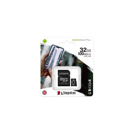 MICRO SD 32GB KINGSTON CLASS 10 CANVAS
