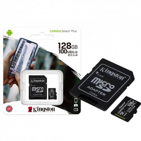 MICRO SD 128GB KINGSTON CLASS 10 CANVAS