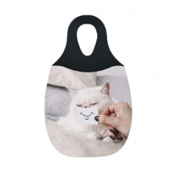 LIXEIRA PARA CARRO NEOPRENE CATS SMILE RELIZA