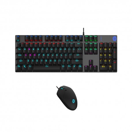 TECLADO+MOUSE HP GAMER USB C/ FIO MOD GM300